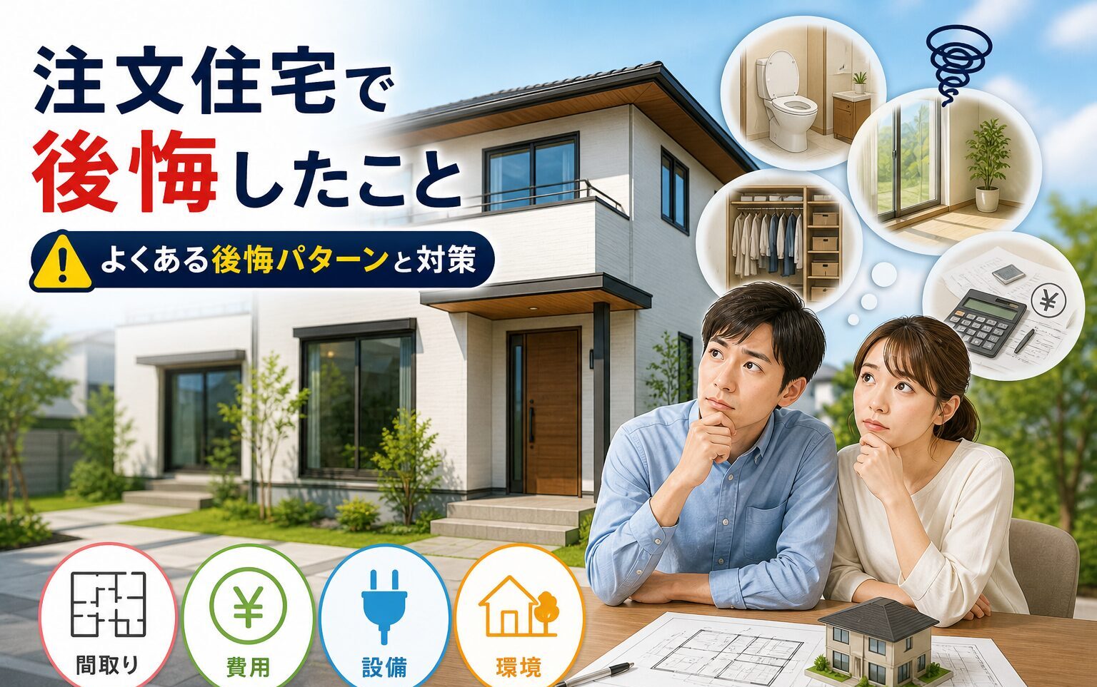 注文住宅で後悔したこと｜トヨタホーム実例と住宅設備の選び方｜マイノラ